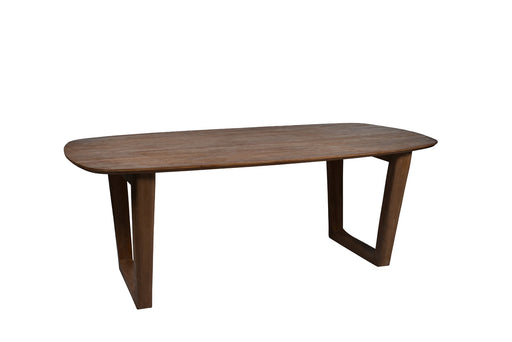 Eettafel Cortez Mangohout Bruin 100x200 cm-Eettafels-Livingfurn