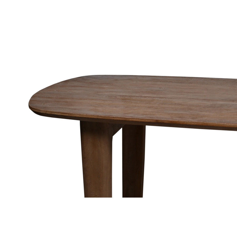 Eettafel Cortez Mangohout Bruin 100x200 cm-Eettafels-Livingfurn