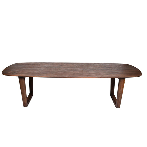 Eettafel Cortez Mangohout Bruin 100x270 cm-Eettafels-Livingfurn