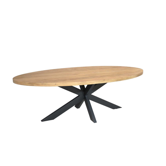 Eettafel Dakota | 210 cm | Ovaal-Eettafels-Creating Home