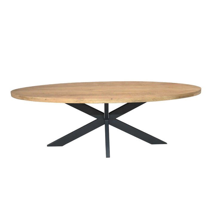 Eettafel Dakota | 210 cm | Ovaal-Eettafels-Creating Home