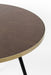 Eettafel Denise Rond Ash veneer Zwart Ø91x75 cm-Eettafels-Creating Home