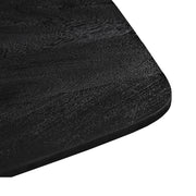 Eettafel Eetkamertafel Blake Zwart Mangohout 140x140 cm-Eettafels-LABEL51