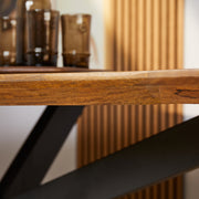 Eettafel Eetkamertafel Brandy Ovaal 210 cm 210x100x76 cm-Eettafels-Starfurn