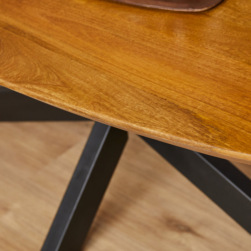 Eettafel Eetkamertafel Brandy Ovaal 240 cm 240x110x76 cm-Eettafels-Starfurn