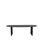 Eettafel Eetkamertafel Cooper Zwart Mangohout 210 cm-Eettafels-LABEL51