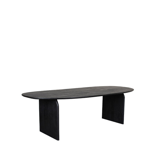Eettafel Eetkamertafel Cooper Zwart Mangohout 250 cm-Eettafels-LABEL51