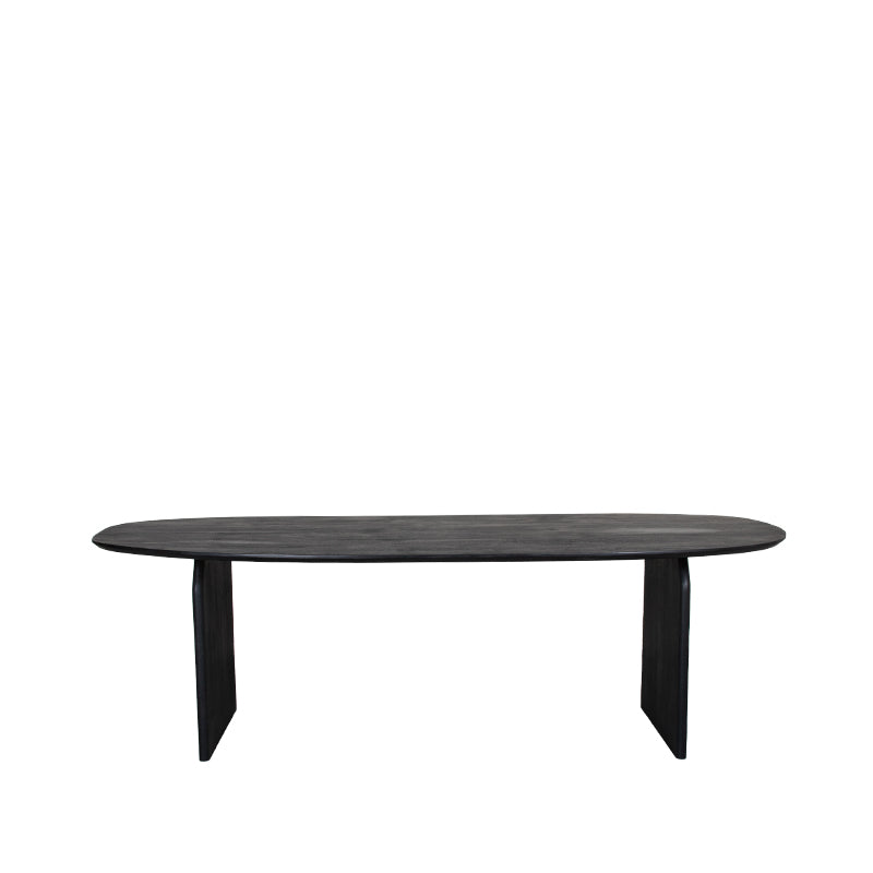 Eettafel Eetkamertafel Cooper Zwart Mangohout 250 cm-Eettafels-LABEL51