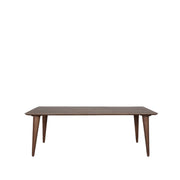 Eettafel Eetkamertafel Fly Espresso Mangohout 220 cm-Eettafels-LABEL51