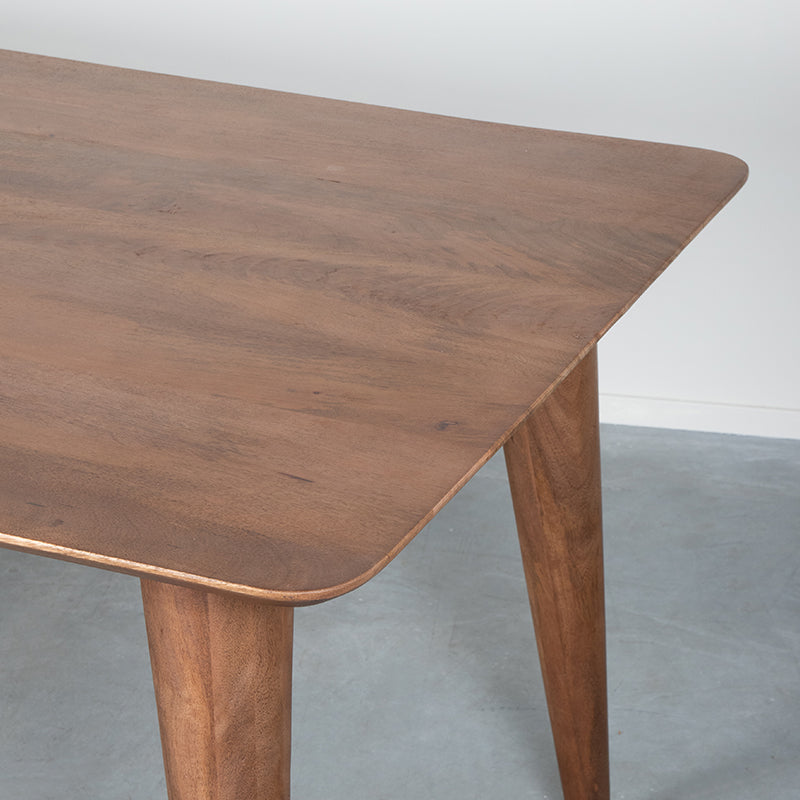 Eettafel Eetkamertafel Fly Nature Smooth Mangohout 220 cm-Eettafels-LABEL51