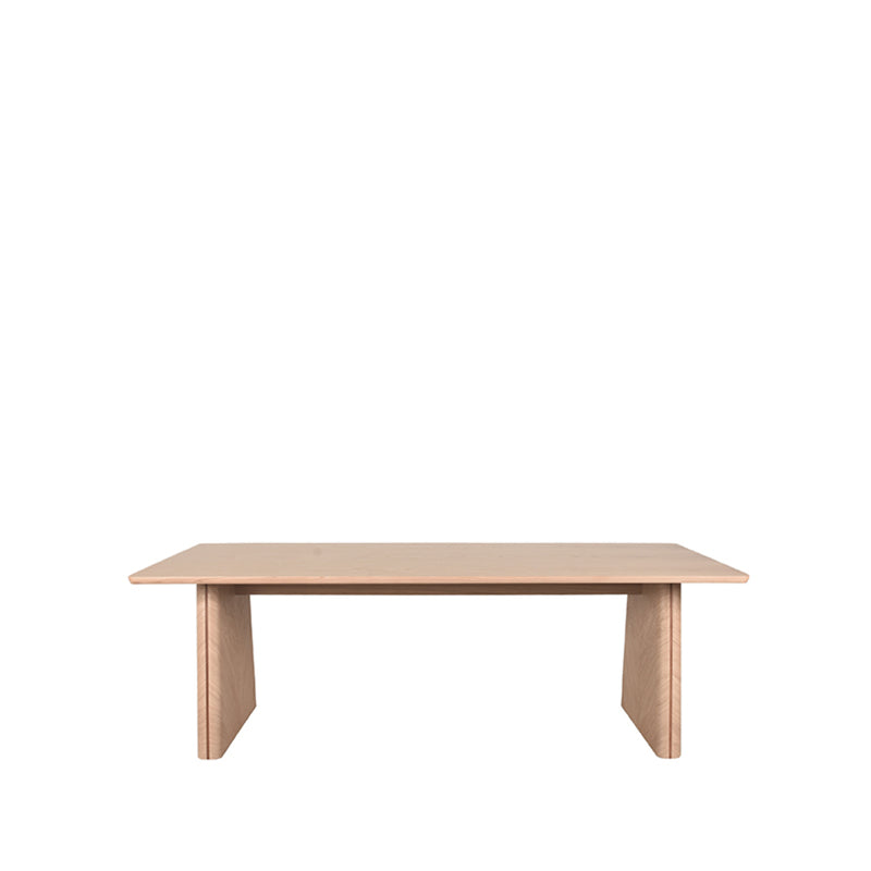 Eettafel Eetkamertafel Jule Naturel Eiken 210 cm 210x100x75 cm-Eettafels-LABEL51
