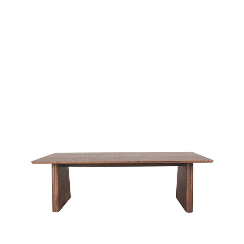 Eettafel Eetkamertafel Jule Walnoot Eiken 210 cm 210x100x75 cm-Eettafels-LABEL51