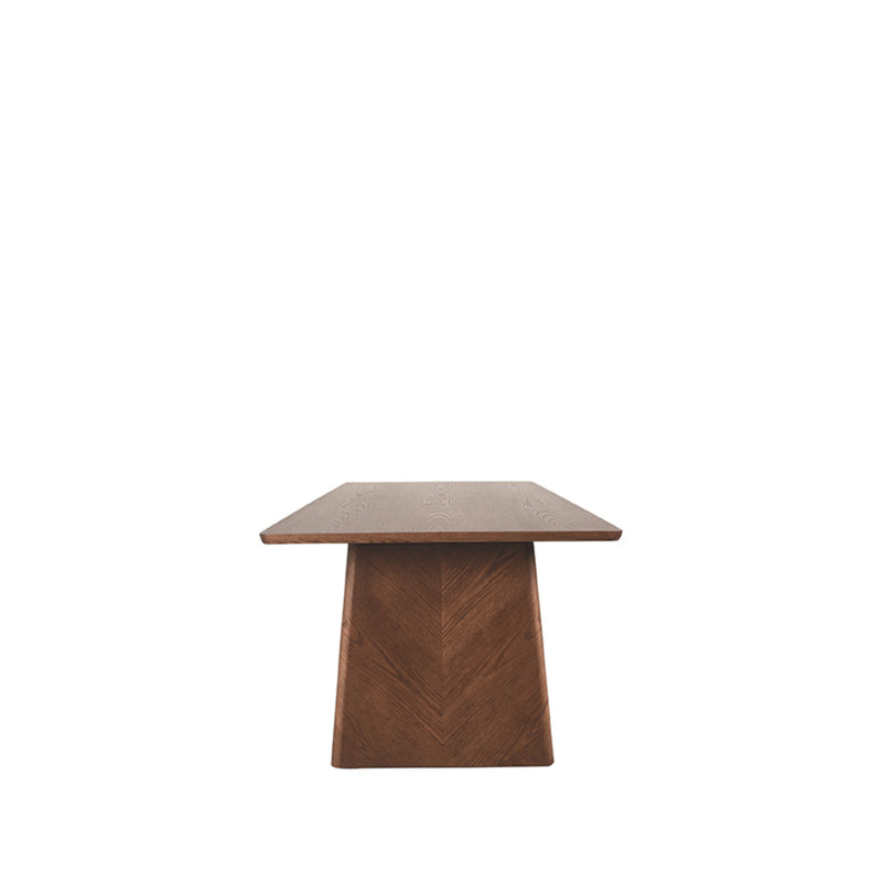 Eettafel Eetkamertafel Jule Walnoot Eiken 210 cm 210x100x75 cm-Eettafels-LABEL51
