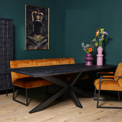 Eettafel Eetkamertafel New York Rechthoek 200 cm 200x100x76 cm-Eettafels-Starfurn