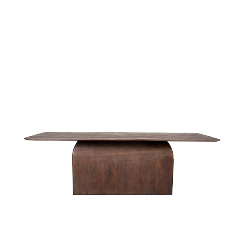 Eettafel Eetkamertafel Owen Espresso Mangohout 220 cm-Eettafels-LABEL51