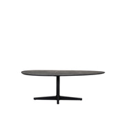 Eettafel Eetkamertafel Rosie Zwart Mangohout 180 cm 100x180x76 cm-Eettafels-LABEL51