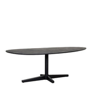 Eettafel Eetkamertafel Rosie Zwart Mangohout 260cm-Eettafels-LABEL51