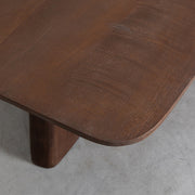 Eettafel Eetkamertafel Scott Espresso Mangohout 200 cm-Eettafels-LABEL51