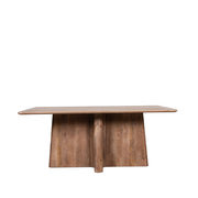 Eettafel Eetkamertafel Scott Nature Smooth Mangohout 220 cm-Eettafels-LABEL51