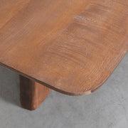 Eettafel Eetkamertafel Scott Nature Smooth Mangohout 220 cm-Eettafels-LABEL51
