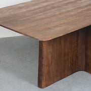Eettafel Eetkamertafel Scott Nature Smooth Mangohout 220 cm-Eettafels-LABEL51