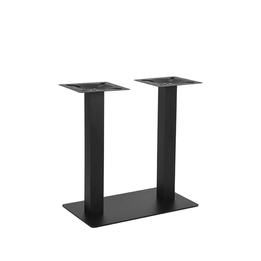 Eettafel Eetkamertafel Tafelpoot Dubbel Zwart Metaal 72 cm-Tafelpoten-LABEL51