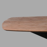 Eettafel Eetkamertafel Zane Espresso Mangohout 220 cm-Eettafels-LABEL51