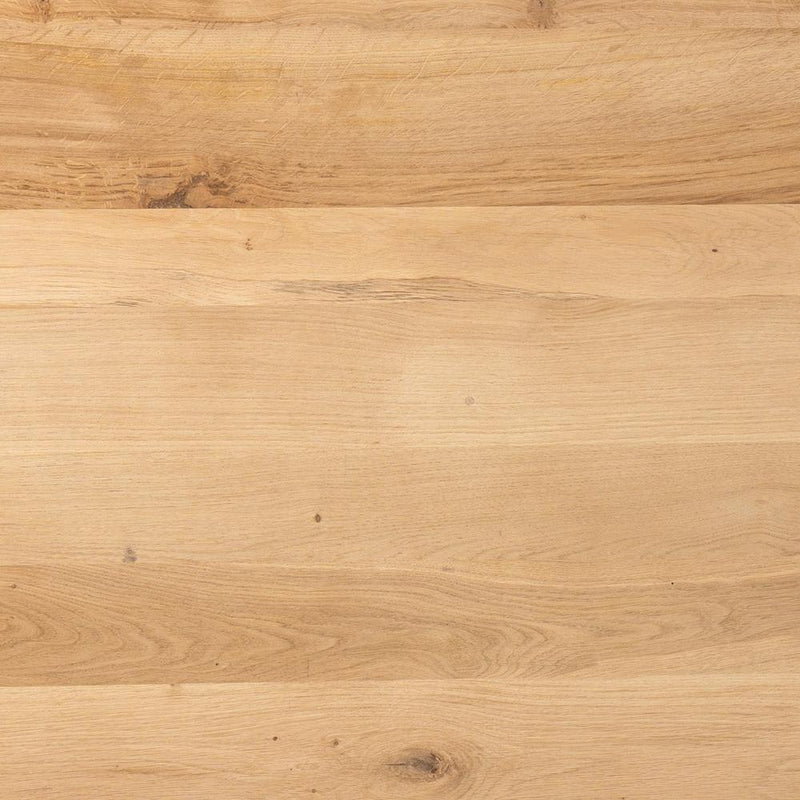 Eettafel Eiken eettafel Ferris Deens Ovaal 200 cm Naturel-Eettafels-Starfurn