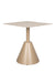 Eettafel Fabby Metaal Beige 70x70 cm-Eettafels-Creating Home