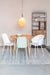 Eettafel Fabio 100 Eikenfineer Naturel Ø100x75 cm-Eettafels-Creating Home