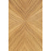 Eettafel Fabio 100 Eikenfineer Naturel Ø100x75 cm-Eettafels-Creating Home