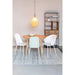 Eettafel Fabio 100 Eikenfineer Naturel Ø100x75 cm-Eettafels-Creating Home