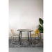 Eettafel Fabio 100 Eikenfineer Zwart Ø100x75 cm-Eettafels-Creating Home