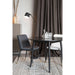 Eettafel Fabio 100 Eikenfineer Zwart Ø100x75 cm-Eettafels-Creating Home