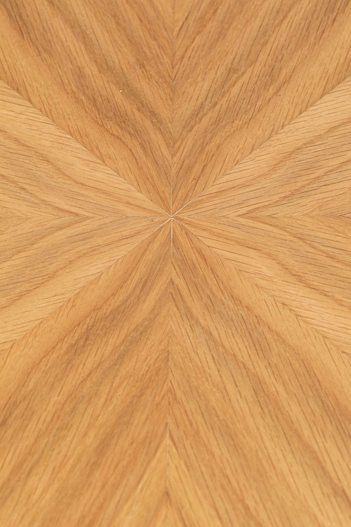 Eettafel Fabio 120 Eikenfineer Naturel Ø120x75 cm-Eettafels-Creating Home