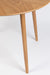 Eettafel Fabio 120 Eikenfineer Naturel Ø120x75 cm-Eettafels-Creating Home