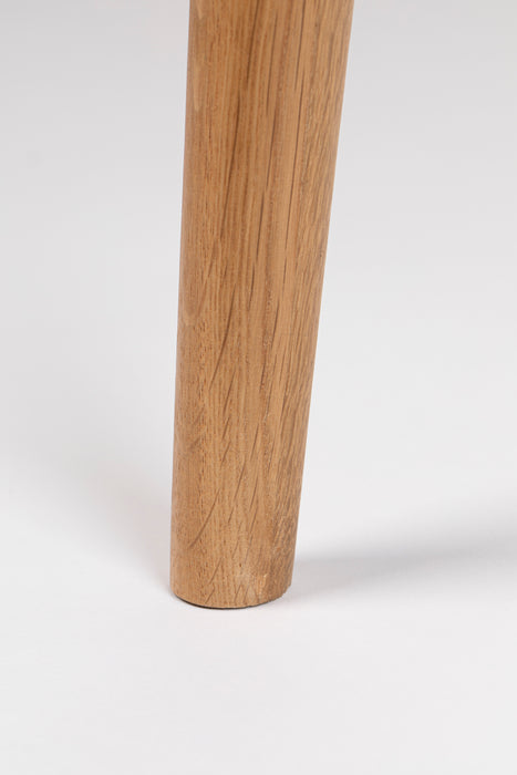 Eettafel Fabio 120 Eikenfineer Naturel Ø120x75 cm-Eettafels-Creating Home