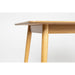 Eettafel Fabio 160x80 Eikenfineer Naturel 80x160 cm-Eettafels-Creating Home
