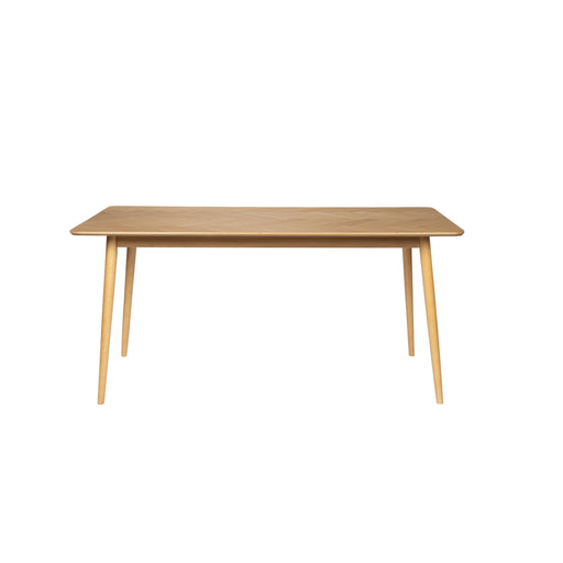Eettafel Fabio 160x80 Eikenfineer Naturel 80x160 cm-Eettafels-Creating Home