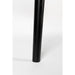 Eettafel Fabio 160x80 Eikenfineer Zwart 80x160 cm-Eettafels-Creating Home