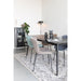Eettafel Fabio 180x90 Eikenfineer Zwart 90x180 cm-Eettafels-Creating Home