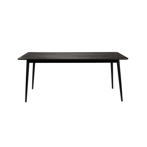 Eettafel Fabio 180x90 Eikenfineer Zwart 90x180 cm-Eettafels-Creating Home