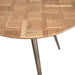 Eettafel Fieron Beige 110x108 cm-Eettafels-PTMD