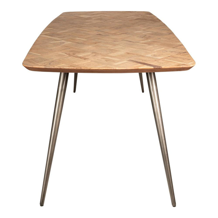 Eettafel Fieron Beige 200x100 cm-PTMD
