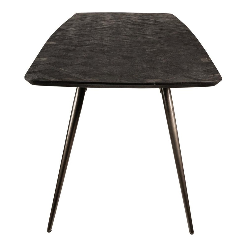 Eettafel Fieron Zwart 240x100 cm-Eettafels-PTMD