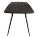 Eettafel Fieron Zwart 240x100 cm-PTMD