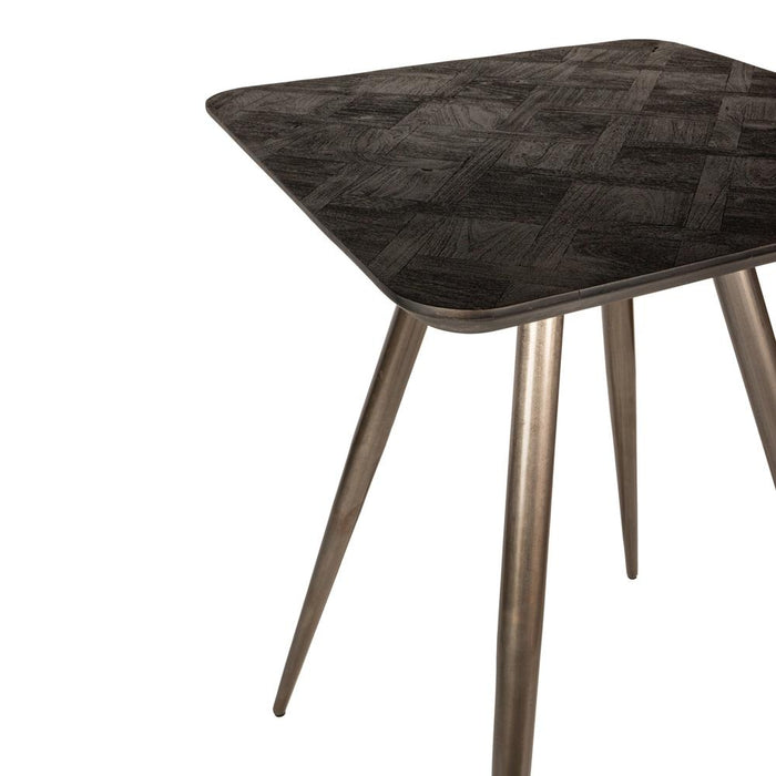 Eettafel Fieron Zwart 75 cm-Eettafels-PTMD