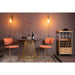 Eettafel Floris Glass Goud 104x104 cm-Eettafels-Creating Home