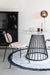 Eettafel Floris Marble Paper Zwart Ø110x75 cm-Eettafels-Creating Home