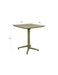 Eettafel George Metaal,Polypropyleen Groen 70x70 cm